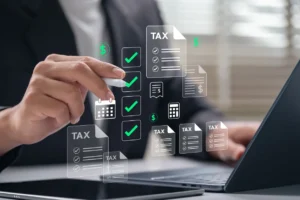 ilustração da Comtax levando a experiência brasileira para o debate global sobre compliance tributário